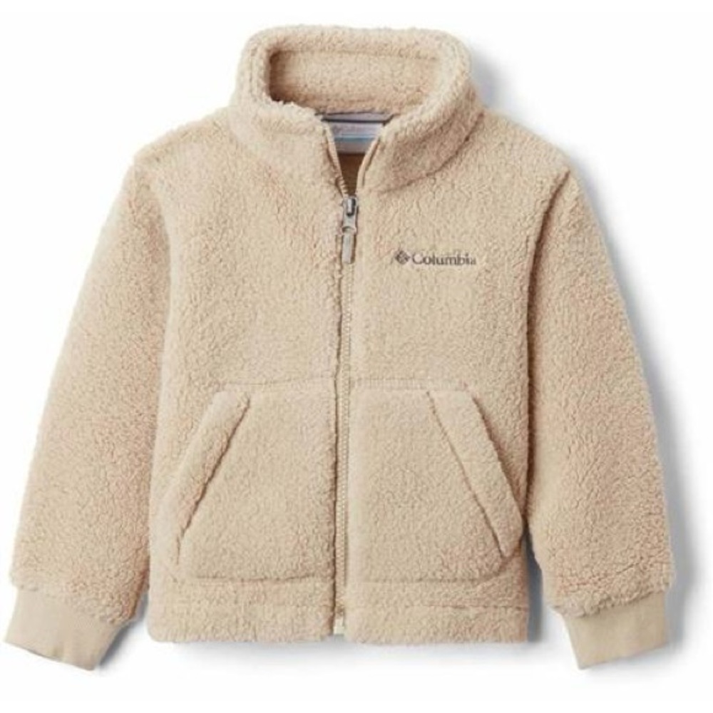 Columbia Cream Sherpa Fleece Jacket| Toddler Rugged Ridge Sherpa Fleece Jacket